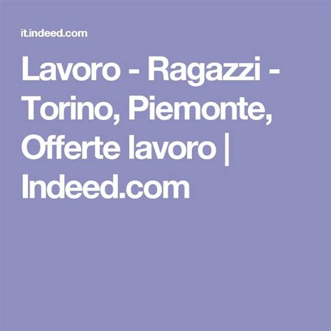 indeed torino|cerco lavoro a torino.